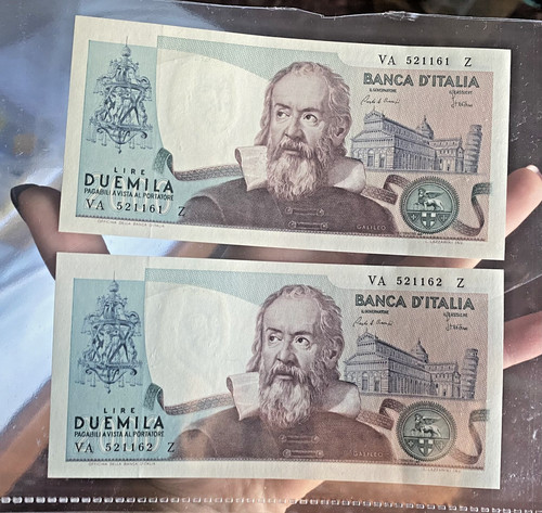 2000 lire 1983 galileo - 1983,