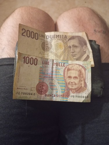 Banconote 1000 2000 lire - banconote,