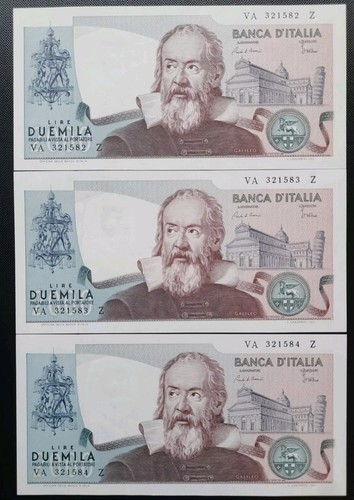 2000 lire galileo galilei - galilei,