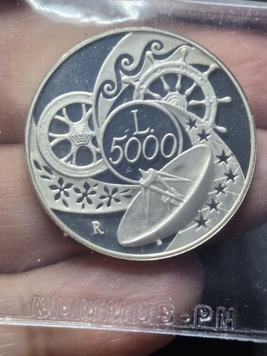 5000 lire fondo specchio - , 1999