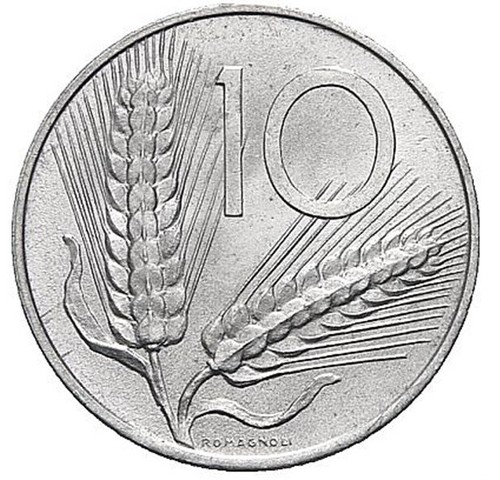 Repubblica italiana lire - italiana,