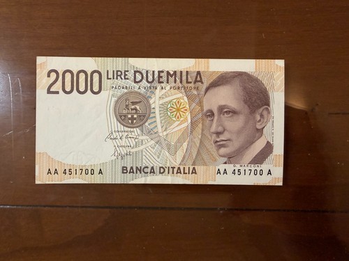 Repubblica banconota lire 2000 - banconota,