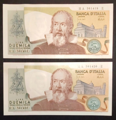 Lotto banconote italiane 2000 - banconote,