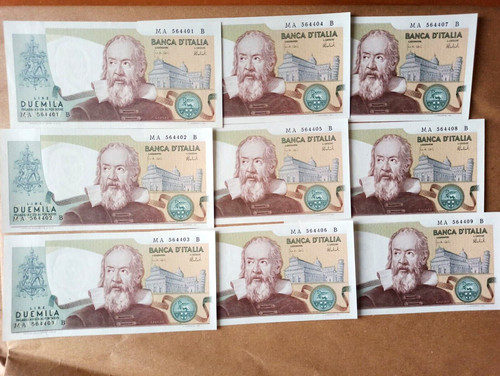 Lotto banconote 2000 lire - 2000,