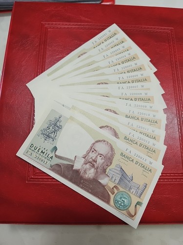2000 lire galileo decr - galileo,