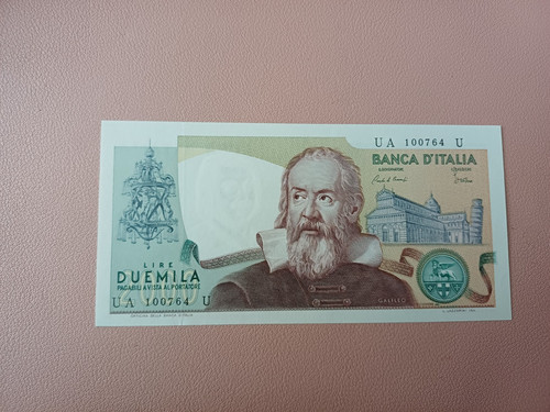 Banconota 2000 lire galileo - lire,