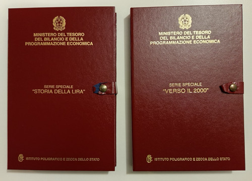 Lotto custodie per lire 1999 - per,