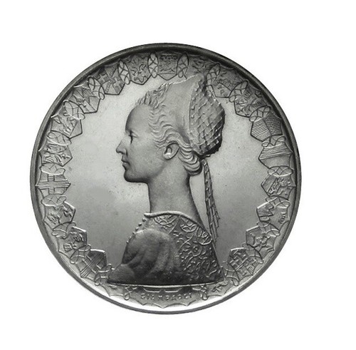 Lire 500 - 500, argento