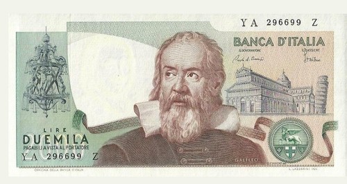 Banconota italia 2000 - banconota,