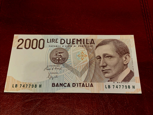2000 lire matconi - lire, g.