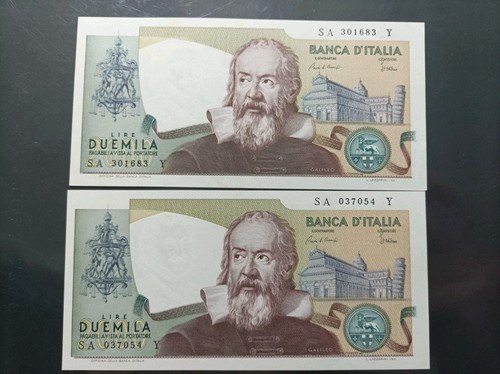 Banconote 2000 lire - 2, da