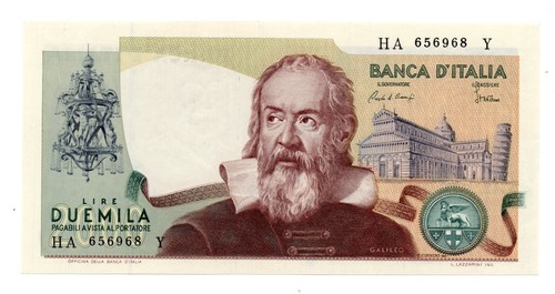 Italia banconota da 2000 - -,
