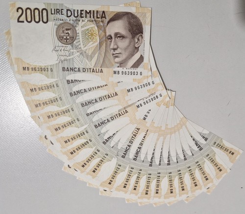Banconote italia 2000 - banconote,