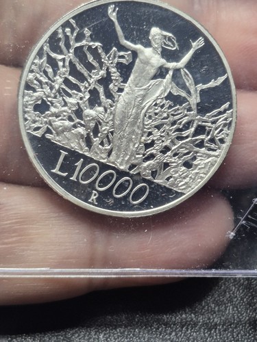 10000 lire fondo specchio - , anno