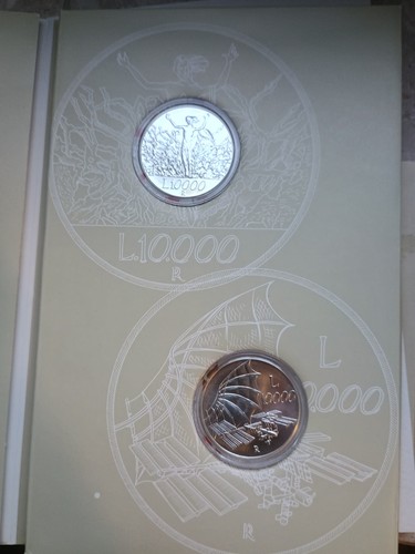 Italia dittico 000 lire - dittico, 10.000