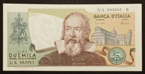 2000 lire 1973 fds - lire, 08/10/1973