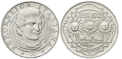 1000 lire 2000 giordano - lire,