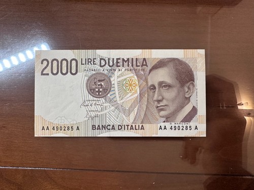 Repubblica banconota lire 2000 - repubblica,