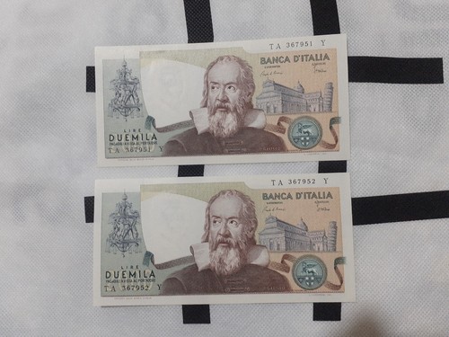 Duemila 2000 lire galileo - lire,