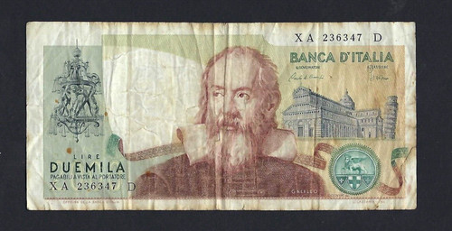 Repubblica italiana 2000 lire - italiana,