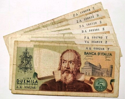 Lotto banconote da - nr.08,