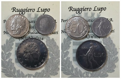 Repubblica italiana lire - 50,