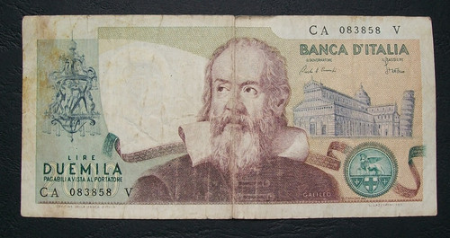 2000 lire 1983 - , galileo