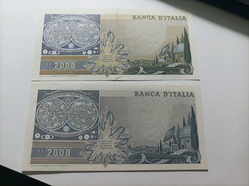 2000 lire galileo - lire,