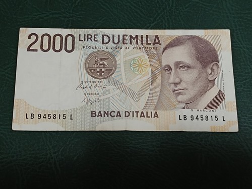 Banconota italia repubblica - italia,
