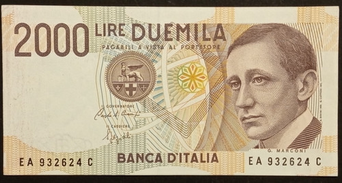 2000 lire 1990 sup - 24/10/1990,