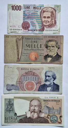Numismatica lotto banconote - numismatica,