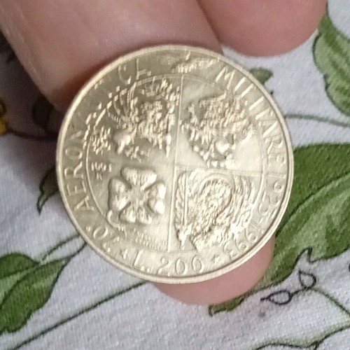 Italia moneta lire 2000 - moneta,