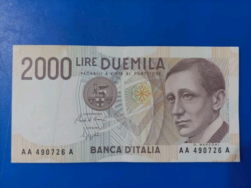 Banconota 2000 lire marconi - 2000,