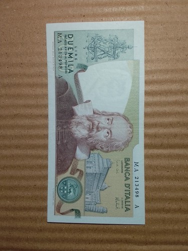 Lire 2000 serie - galilei, "
