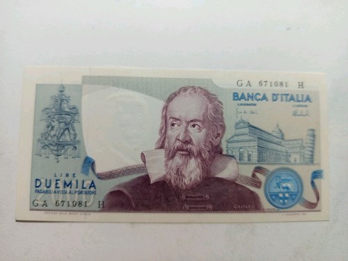2000 lire galileo 1973 - 2000,
